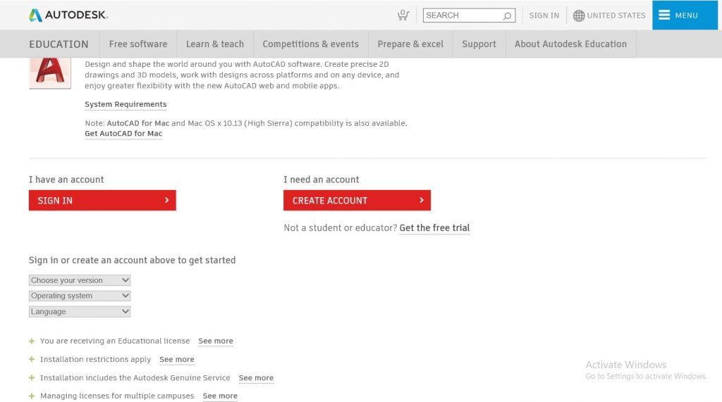 تحميل برنامج اوتوكاد 2020 مجانا والتفعيل من شركة اوتوديسك مجانا